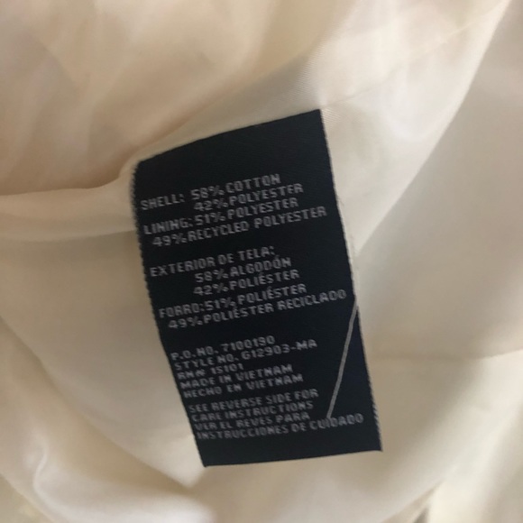 OffWhite Ruffle Lightweight Trench Jacket Small - Picture 5 of 7